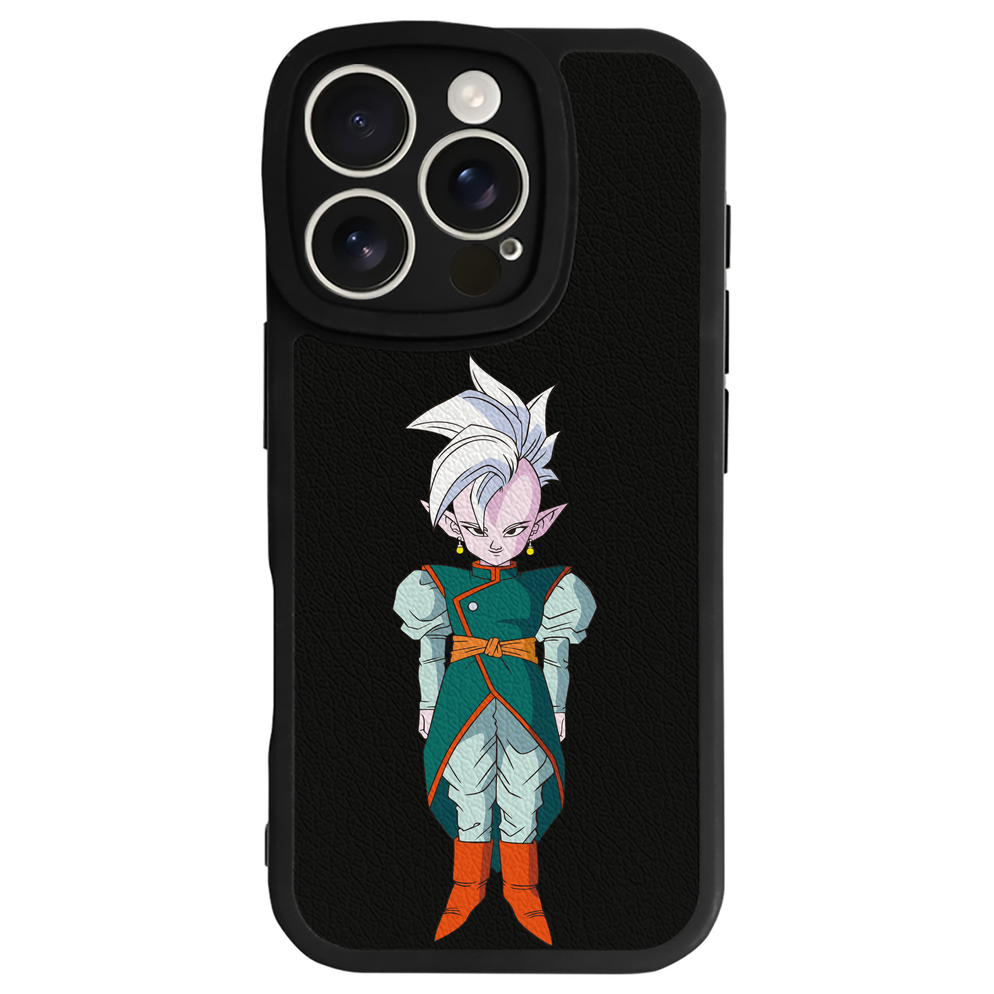 （画像用） ドラゴンボール DRAGON BALL 【iPhone 16シリーズ対応】シリコンスマホケース（レザー調） 材質：シリコン